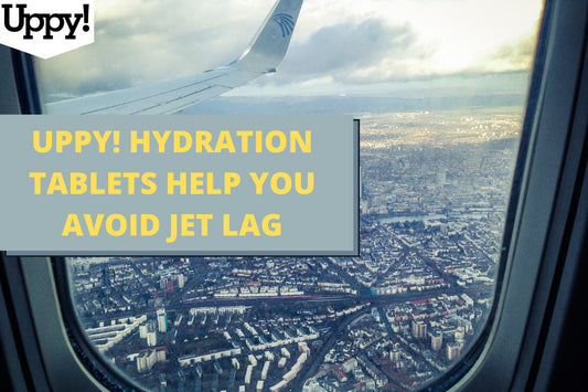 Uppy! Hydration Tablets Help You Avoid Jet Lag