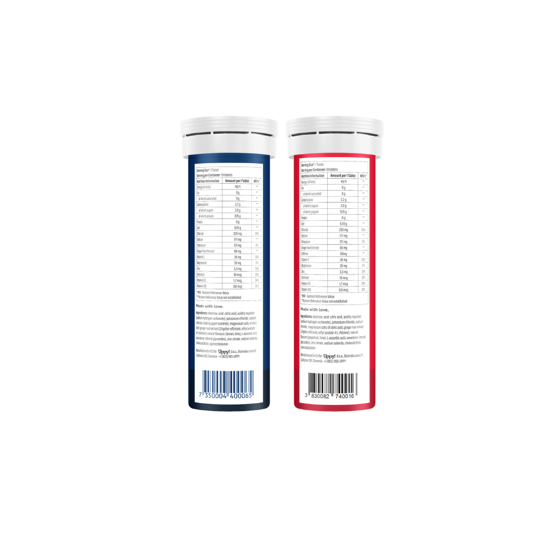 Mix and Match: The Original + The Energizer 3+3 (6 tubes, 60 tablets, save 16%)