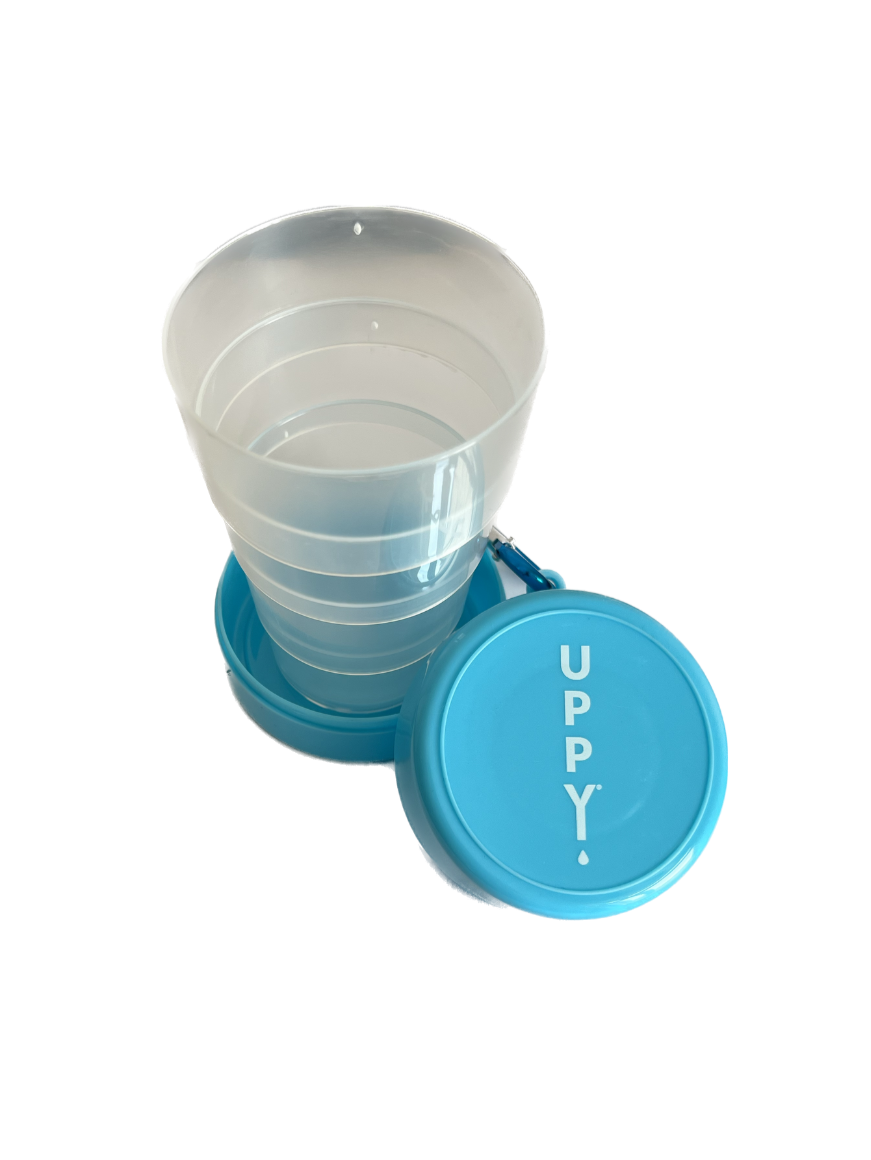 Uppy! On-The-Go Cup with Effervescent Tablet Holder