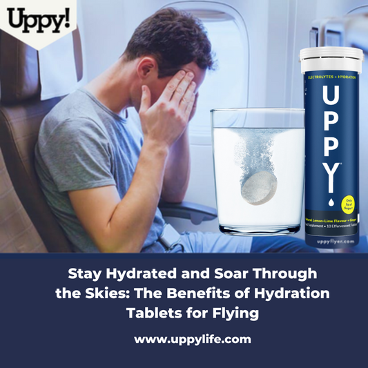 Stay Hydrated and Soar Through the Skies: The Benefits of Hydration Tablets for Flying