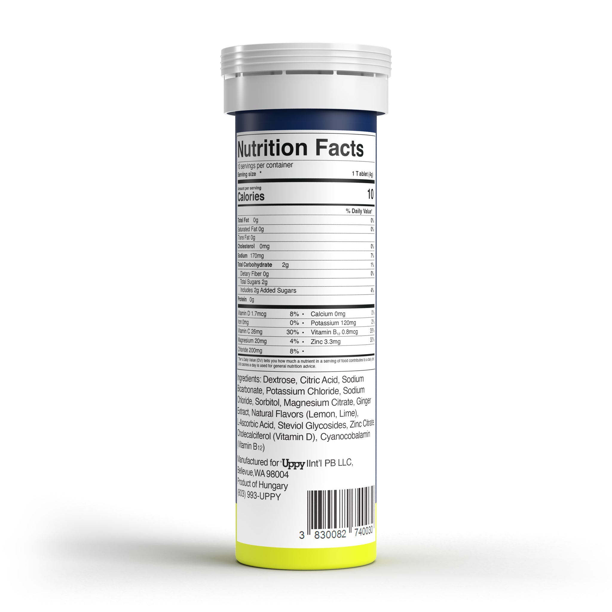 Uppy! Original Electrolyte Tablets 3-Pack – Jet Lag & Daily Hydration