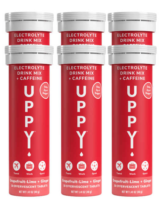 Uppy! The Energizer 6 Pack (6 Tubes, 60 tablets, save 16%)