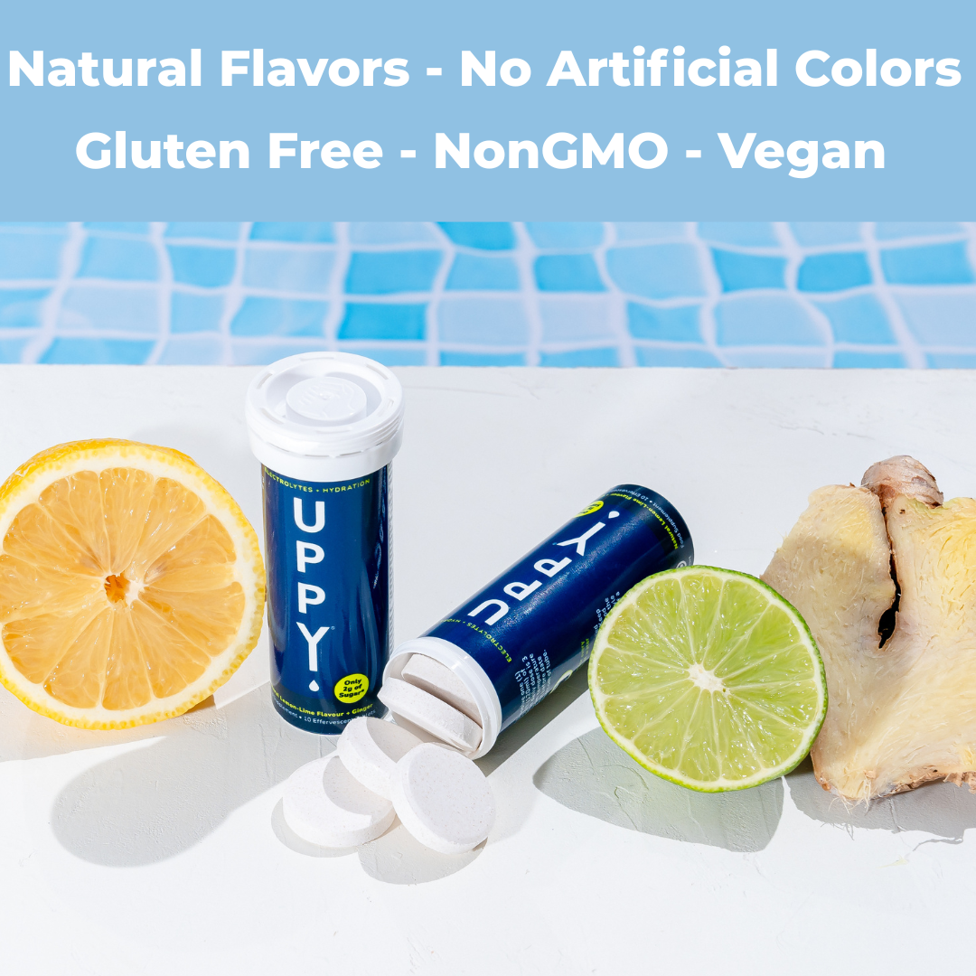 Uppy! Original Electrolyte Tablets 6-Pack – Jet Lag & Daily Hydration