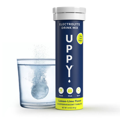 Uppy! Original Electrolyte Tablets 1 Tube – Jet Lag & Daily Hydration